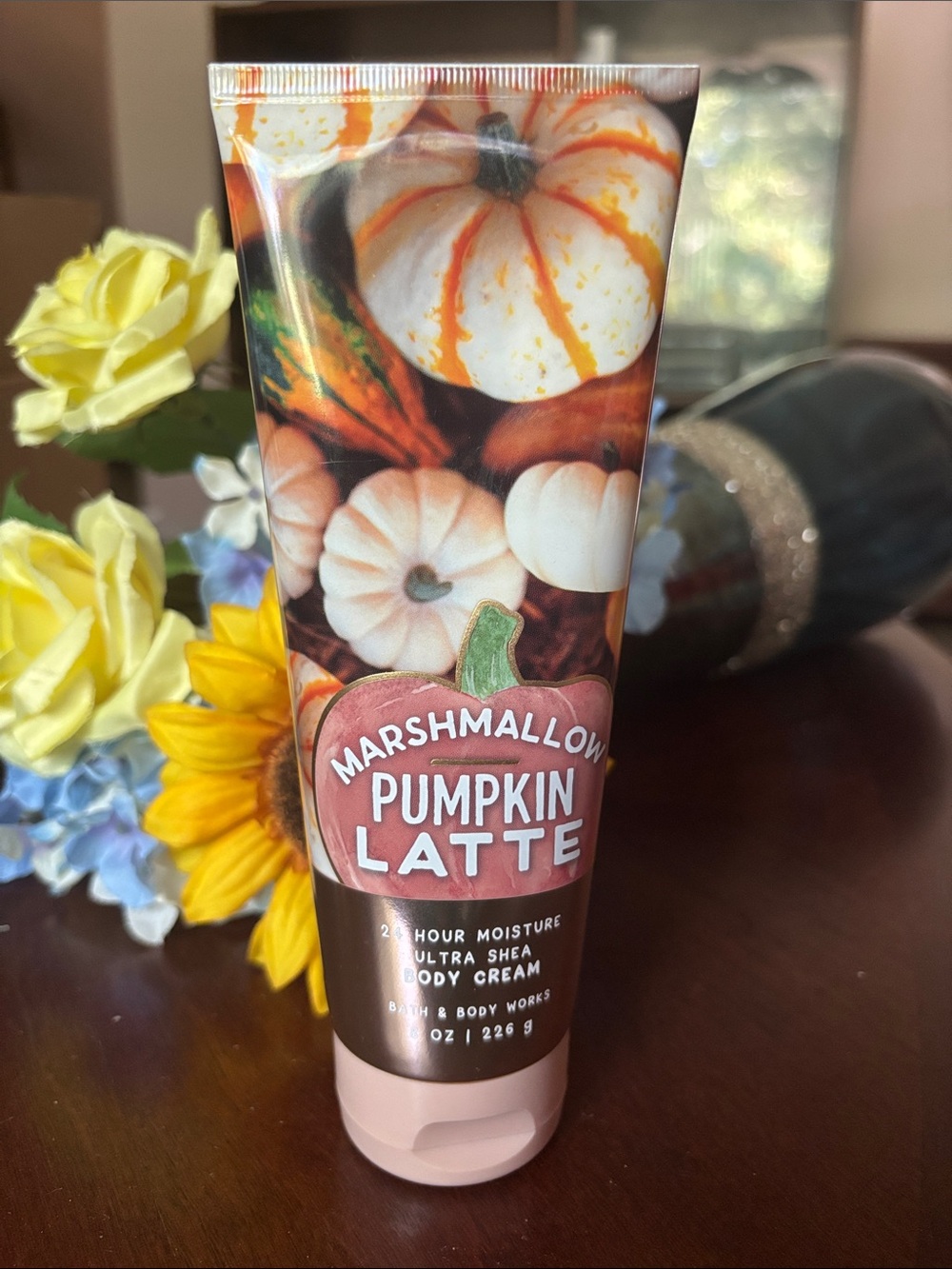 Bath & Body Works Marshmallow Pumpkin 🎃 Latte ☕️  Body Cream 🆕 DISCONTINUED